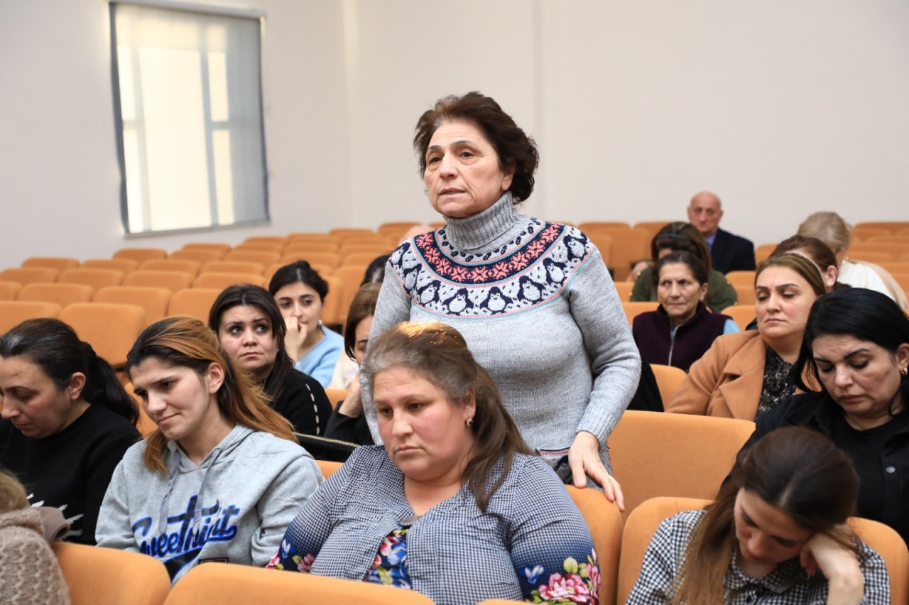 Niyazi Bayramov vətəndaşlarla görüş keçirdi - FOTOLAR